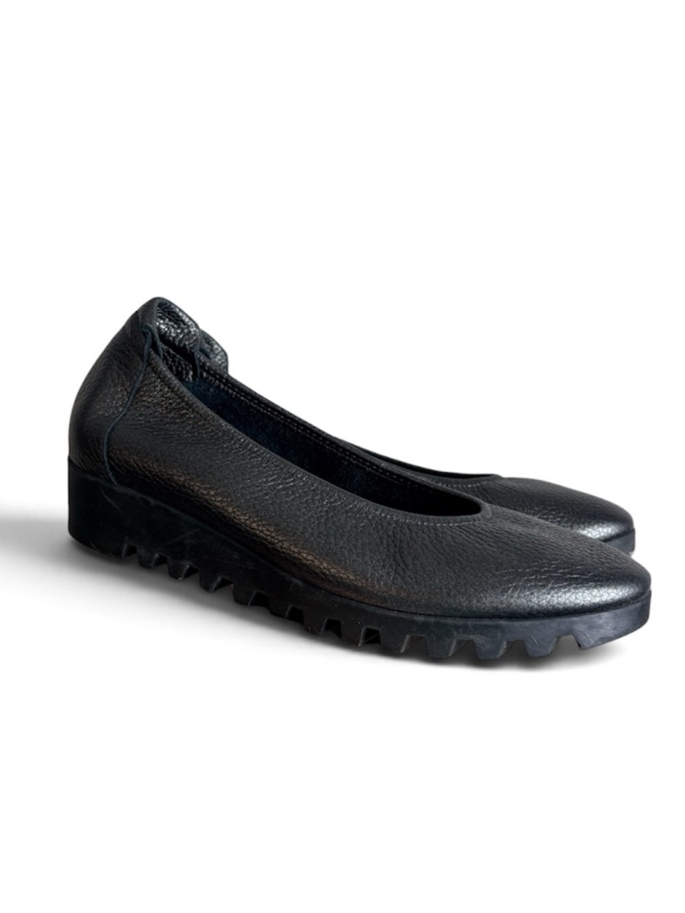 Arche Brianna Ballet Flats Shoes Lug Soles Leather arch support orthopedic